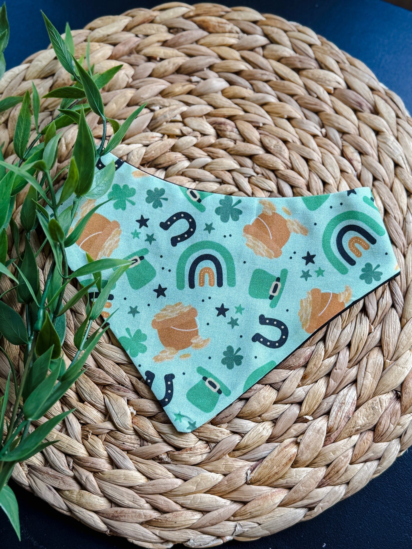 Pot of Gold Dog Bandana