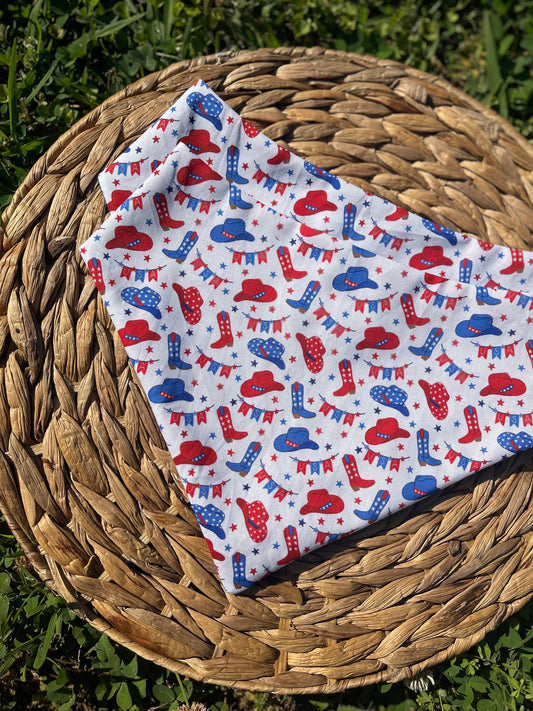 Rodeo Howdy Do Dog Bandana