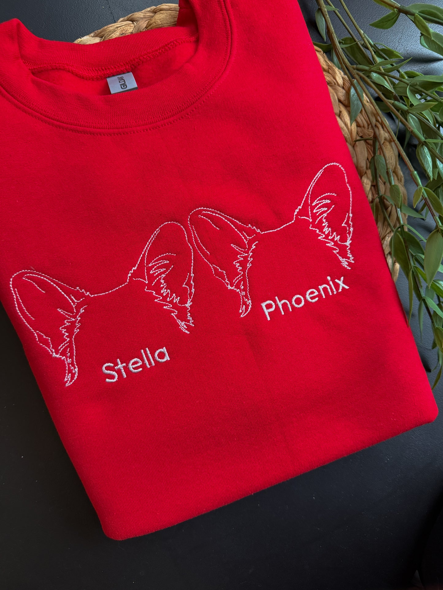 Personalized Dog Ear Crewneck
