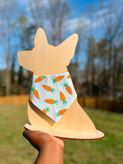 Carrot Cutie Dog Bandana