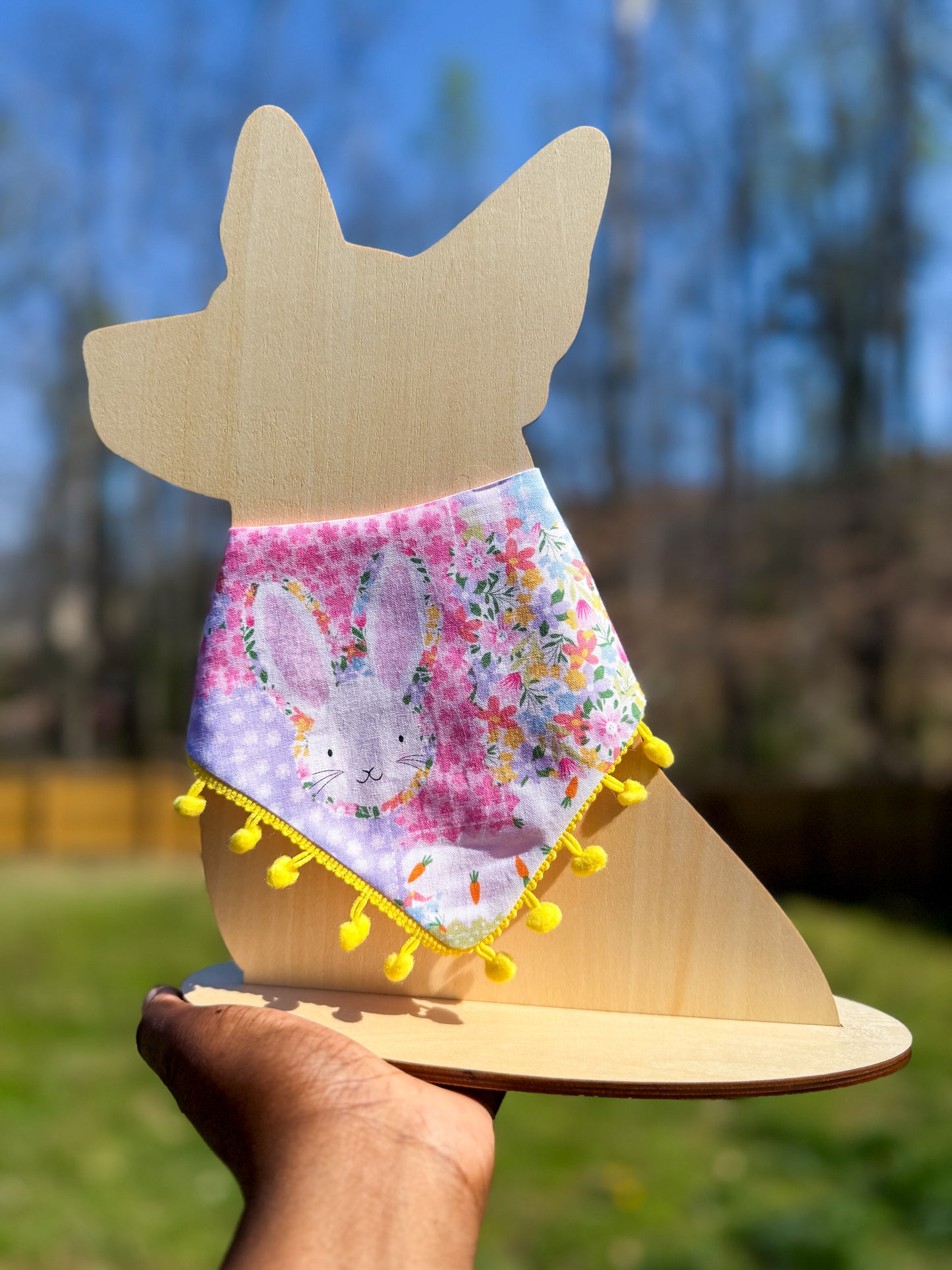 Bunny Hop Dog Bandana