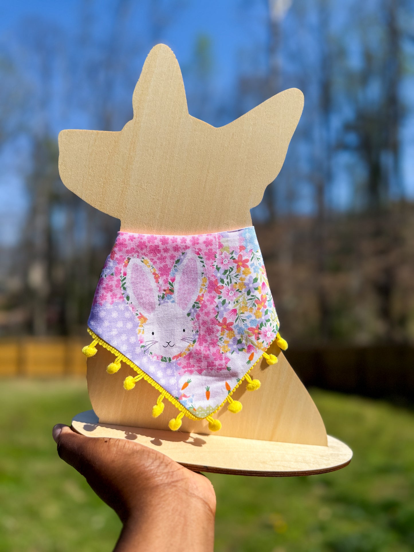 Bunny Hop Dog Bandana