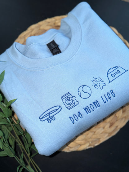 Dog Mom Life Blue