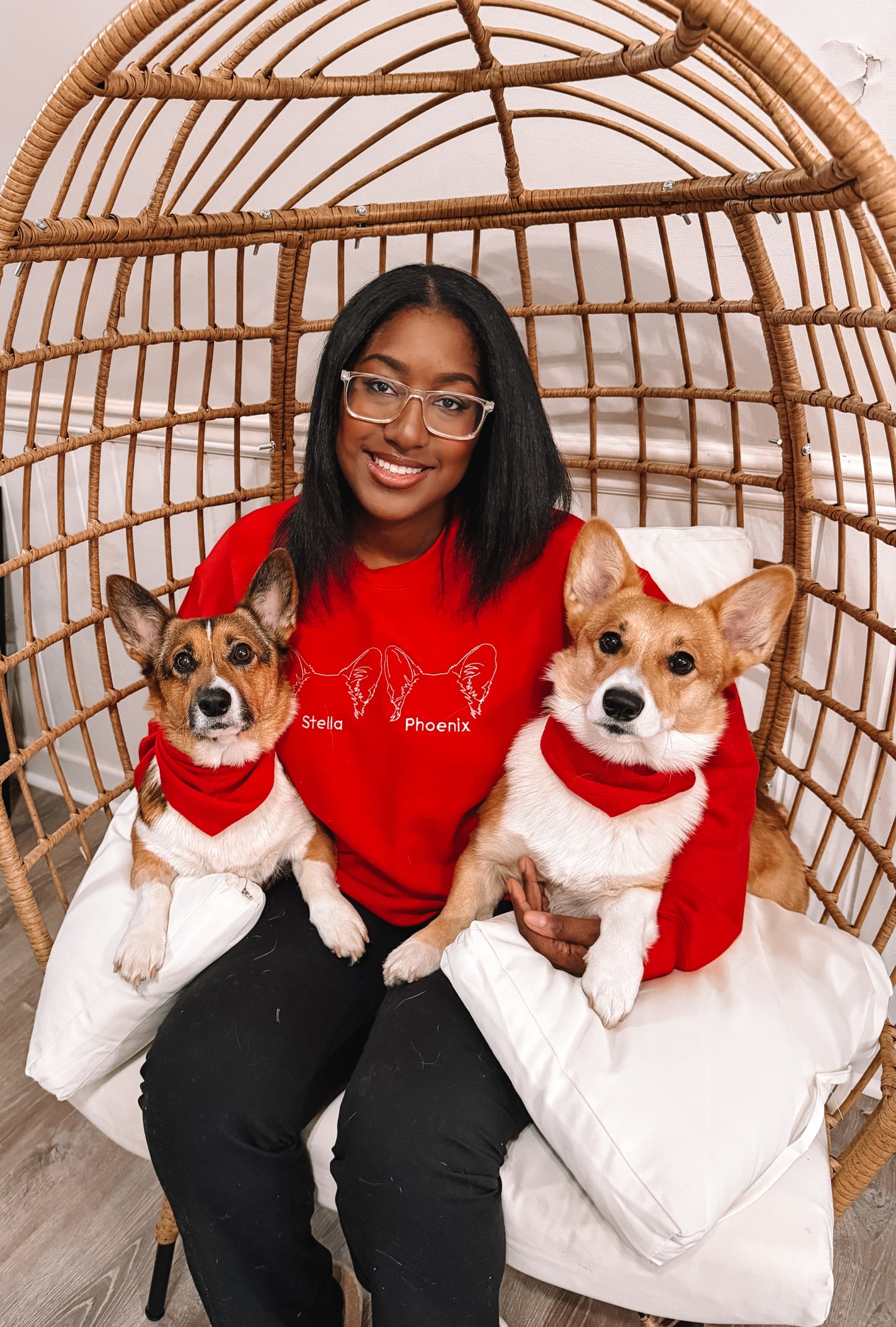 Personalized Dog Ear Sweatshirt