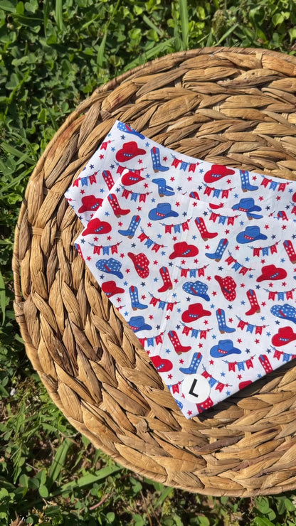 Rodeo Howdy Do Dog Bandana