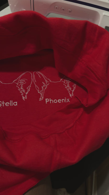 Personalized Dog Ear Crewneck